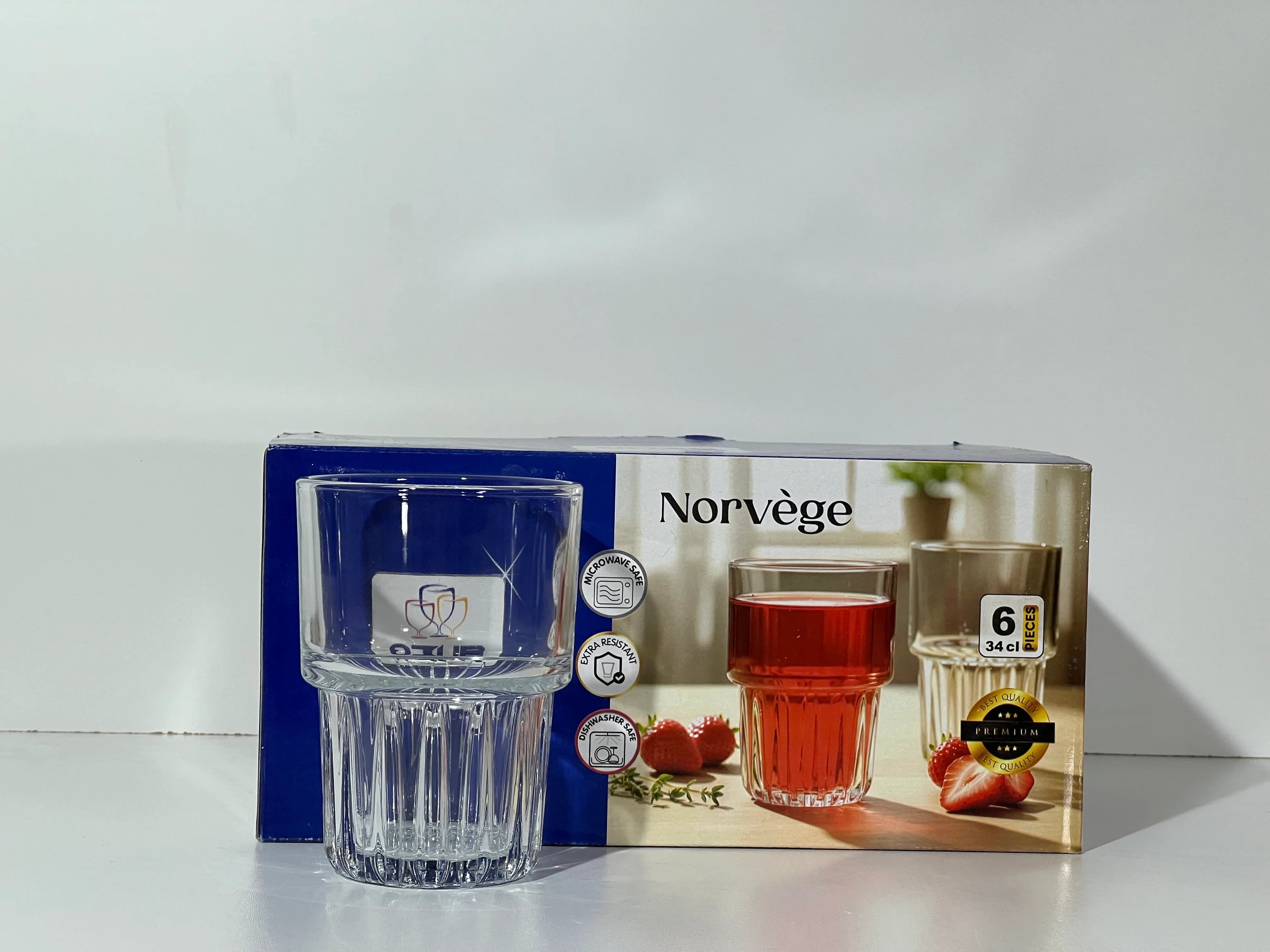 Coffret 6 employable Norvège 34cl